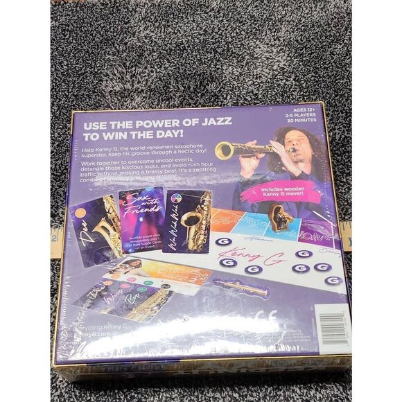 Kenny G Keepin' It Saxy Board Game #A73 - Picture 5 of 5
